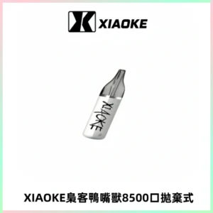 梟客XIAOKE8500口拋棄式一次性電子煙 口紅款高顏值設計